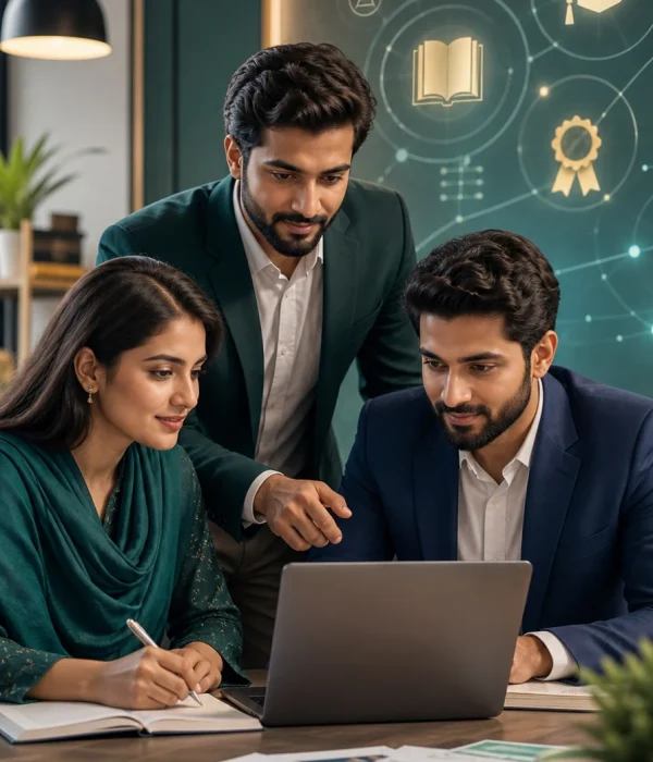 Professional certification mentoring session in Pakistan